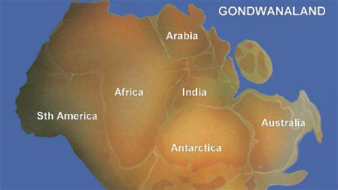When ancient continents collide .